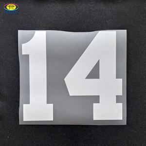 Maillot de football transfert de chaleur nom et numéros - Product Image 1