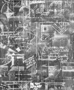 Công Thức Tính Toán Bảng Đen Theo Phong Cách Hoài Cổ Và Mô Hình Khác Nhau Thiết Kế Graffiti Phòng Học Giấy Dán Tường Vinyl - Product Image 3