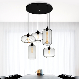 <span class=keywords><strong>Globe</strong></span> Décoration industrielle Luminaires à LED Cuisine Restaurant Nordic Modern Suspension Lustre en verre - Product Image 3