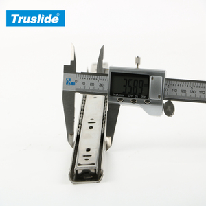 Slow Close <strong>Mini</strong> Ball Bearing Telescopic <strong>Drawer</strong> <strong>Slides</strong> Railing Full Extension Soft Close <strong>Drawer</strong> <strong>Slide</strong>