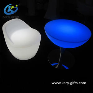 La Nuit La Lumière extérieure KVT Bar En Plastique Led Chaise - Product Image 6