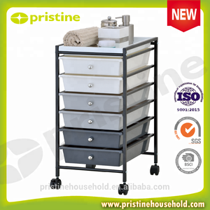 ผู้ผลิตเฟอร์นิเจอร์จัดเก็บของใช้ในบ้าน OEM EBay Organizer จากไต้หวัน ผลิตภัณฑ์ MIT DIY สำหรับจัดระเบียบบ้าน ตู้ลิ้นชักพลาสติกแบบมีล้อ - Product Image 2