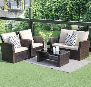 Luxe Tuinmeubilair Rotan Materialen Voor Restaurant - Product Image 3