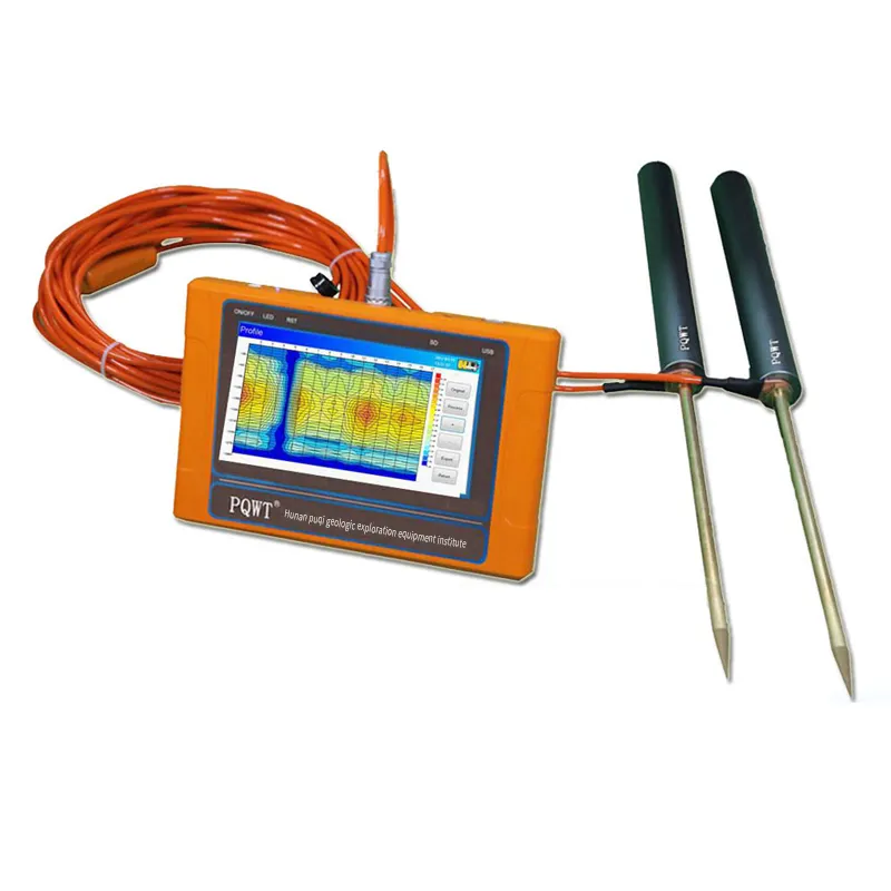 PQWT-TC300 portable détecteur d'eau souterraine détecteur de mines