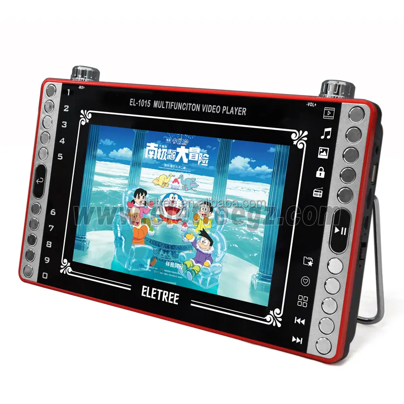 Eletree-Reproductor multimedia portátil para niños, aprendizaje de video, MP4, 10 pulgadas