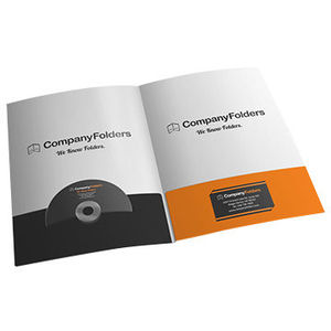 Papel de alta calidad de las carpetas de archivo personalizado Impresión de archivos de la empresa - Product Image 4