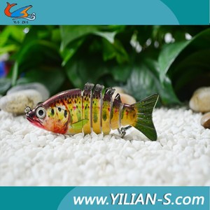 2015 4 " Multi articulado Proberos señuelos de pesca de cebo Swimbait Life like fregadero Hook Tackle - Product Image 4