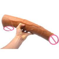 Waatfaak — gode réaliste pour femmes, pénis géant, jouet érotique, sexe adulte, taille extra-grande, oem, 45cm
