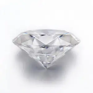 Provence gems Cost effective 3 carat round cut DE F color best clarity moissanite lab created loose diamond jewellery