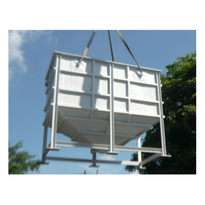 Stockage chimique Unité Frp Sédiments Réservoirs D'eau Pure En Acier Inoxydable Processus Heng Lee 1,000kg ~ Max Recueillir Blanc - Product Image 3