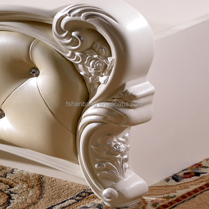 Ensemble <span class=keywords><strong>de</strong></span> meubles <span class=keywords><strong>de</strong></span> chambre à coucher <span class=keywords><strong>de</strong></span> <span class=keywords><strong>style</strong></span> européen, luxe, 4 pièces, mariage, classique, blanc, <span class=keywords><strong>lit</strong></span> king-size, <span class=keywords><strong>lit</strong></span> queen-size, meubles français romantiques <span class=keywords><strong>de</strong></span> <span class=keywords><strong>style</strong></span> provincial - Product Image 4
