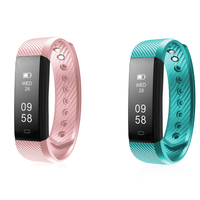 Bracelet intelligent ID115, moniteur d'activité, compteur de pas, moniteur d'activité, réveil, vibration, bracelet intelligent pour Android