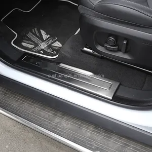 4 Pezzi per Range Rover <span class=keywords><strong>Evoque</strong></span> <span class=keywords><strong>Accessori</strong></span> Battitacco Interno Auto in Acciaio Inox Protezione Soglia Porta - Product Image 1