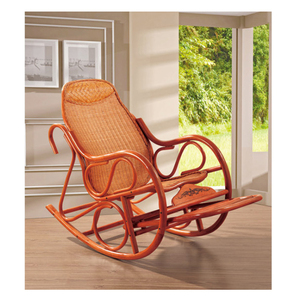 Mecedora de jardín de caña de nuevo diseño, silla de acampada, mecedora de ratán ligera, venta al por mayor, 2018 - Product Image 1