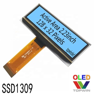 Écran OLED miniature basse consommation Topwin 2,23'' 2,23 pouces 128x32 UG-2832ASWMG01 avec interface parallèle I2C SPI ssd1309 - Product Image 3