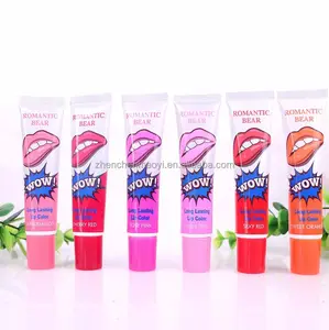 전문 로맨틱 베어 저렴한 매직 매트 오래 지속 방수 껍질 립스틱 립글로스