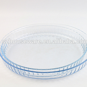 Plato de vidrio transparente para hornear, plato de Pie - Product Image 2