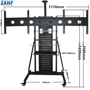 Bảng Top Tabletop Máy Tính Để Bàn <span class=keywords><strong>Plasma</strong></span> LED LCD Glass <span class=keywords><strong>TV</strong></span> Đứng Cho 55 Inch <span class=keywords><strong>TV</strong></span> Và Soundbar - Product Image 6