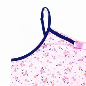 Donne di Marca di modo di stampa o collo del manicotto del bicchierino sveglio delle ragazze vestito da notte nighty sonno vestaglia - Product Image 3