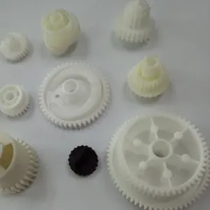 Plastic injection molded PA 66 Worm Gear