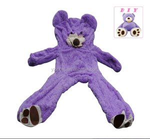 Échantillon gratuit gaint grande taille peau d'ours non rembourrée peaux d'<span class=keywords><strong>animaux</strong></span> en peluche non rembourrées peau de jouets d'ours doux - Product Image 2