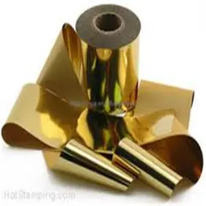 Dark gold hot stamping foil for paper/plastic