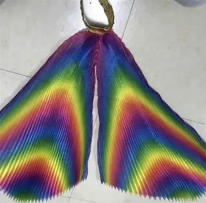 Rainbow Organza Fabric Dancing Wings Organza