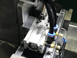 Hongye tự động mở cuối dây kéo cắt & máy làm với thành phần lõi động cơ 1pha 220V 250W 1 năm bảo hành - Product Image 3