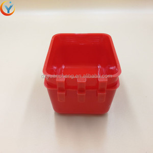 Bebedouro de Plástico para Pombos, Galinhas e Coelhos, Alimentador Suspenso com Ganchos, Mais Vendido - Product Image 2
