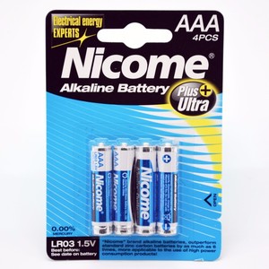 AAA <span class=keywords><strong>Batterie</strong></span> (4 Numero), Triple A LR03 Batteria Alcalina - Product Image 1