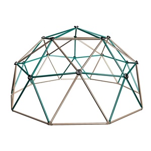 Popolare sul mercato USA: Arrampicatore a cupola in metallo rotondo da 10FT - <span class=keywords><strong>Trainer</strong></span> da palestra certificato ASTM con 3 set combinati - Product Image 2