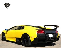 Alerón trasero de fibra de carbono, para lamborghini murcielago lp640