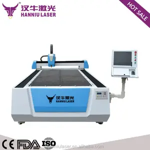 Guangzhou precio de fábrica de alta prcision 500 W láser de fibra de metal máquina de corte FIB-1530