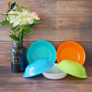 con <span class=keywords><strong>el</strong></span> medio ambiente accesorios de cocina de diseño OEM 8 pulgadas postre tazones de plástico de melamina de tazón de sopa - Product Image 2