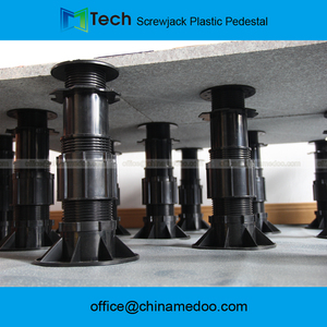 Pedestal ajustable de plástico para exterior planteó piedra y hormigón azulejos - Product Image 4