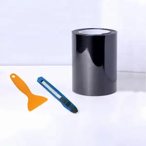 Carlas Tự Chữa Bệnh Chống-Xước Trong Suốt Rõ Ràng PVC Bọc Xe Sơn Bảo Vệ Phim Cửa Xe Sill Bảo Vệ Băng Dính