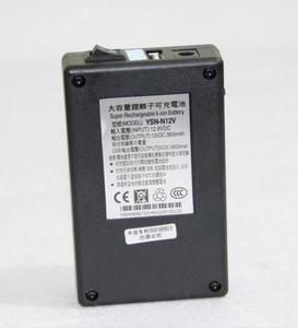 12ボルトバッテリーOEMODM 12 V 3800mAh/5V 6800mAhリチウムイオンバッテリーパック、電力レベルインジケーターYSN-N12V付き - Product Image 2