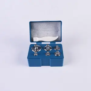 Professional suppliers standard mass steel chrome plated 200g precision scale calibration weights set