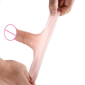 Großhandel OEM ODM Verzögerungskristall zur Ejakulationsverzögerung, Penisvergrößerung Sexspielzeug Penis-Hülle Kondom-Sleeves - Product Image 4