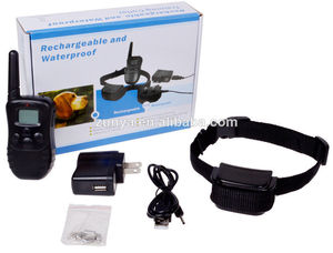 mando a distancia para mascotas de entrenamiento del perro del collar de perro de choque collar de adiestramiento 1000m - Product Image 2