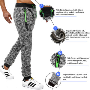 Al por mayor de poliéster jogger pantalones de chándal para hombre Camisetas - Product Image 6
