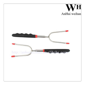 Herramientas de <span class=keywords><strong>barbacoa</strong></span> de acero inoxidable perro caliente <span class=keywords><strong>barbacoa</strong></span> Forks <span class=keywords><strong>set</strong></span> con mango PP - Product Image 3