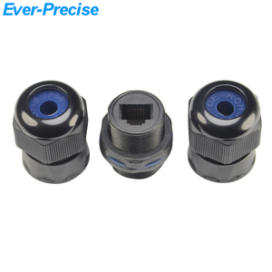<span class=keywords><strong>Rj11</strong></span> tomada à prova d' água conector m20 conector rj25 acoplador rj12 rj 11 à prova d' água à prova de água - Product Image 2