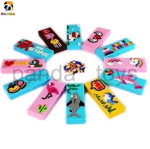 Trung Quốc phổ biến Khối Ma thuật học tập đồ chơi sáng tạo văn phòng phẩm hộp vui vẻ handmade <span class=keywords><strong>pixel</strong></span> bút chì trường hợp Câu Đố học tập tài nguyên pa0022 - Product Image 2