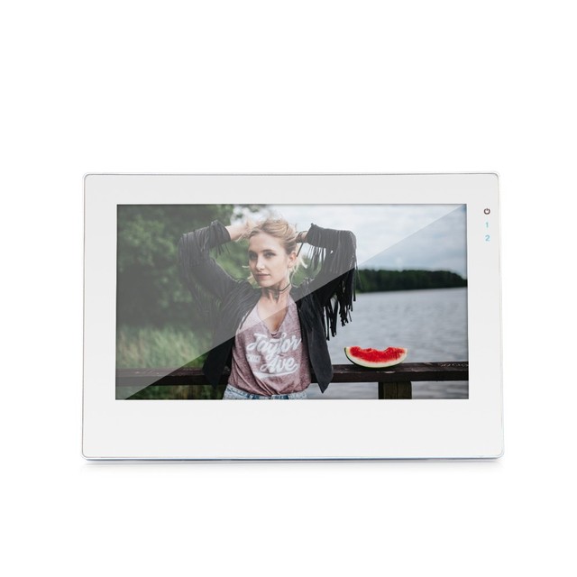 Commax Touch Video Door Phone AHD Intercom Indoor Phone with 7'' TFT LCD and Tuya App Connects to 6 Indoor Monitors