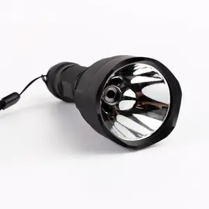 Sofrin C8S – hôte de lampe de poche noire personnalisée pour torche rapide