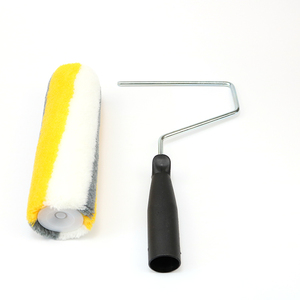 <span class=keywords><strong>Rodillo</strong></span> de pintura Dacron a rayas amarillas y negras, cepillo de pintura <span class=keywords><strong>para</strong></span> pared, mango de cerdas, <span class=keywords><strong>rodillo</strong></span> de pintura estampado, <span class=keywords><strong>rodillo</strong></span> <span class=keywords><strong>decorativo</strong></span> de 9" - Product Image 1
