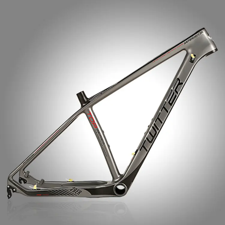 16.5*29 inch solid en comfortabele carbon fietsframe