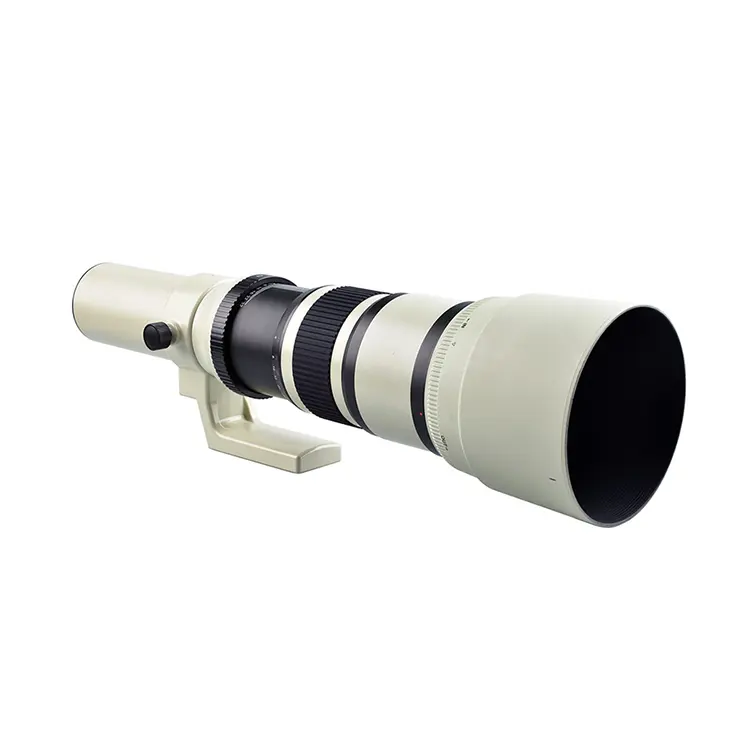 500mm F6.3 Telephoto कैमरा ज़ूम लेंस टी माउंट