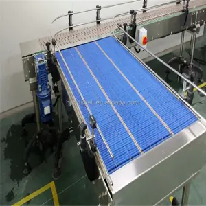 Modular Belt Design Overhead Systems Conveying Equipment Modular Flat Plate Curve Conveyor